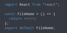  react-sinppet2 